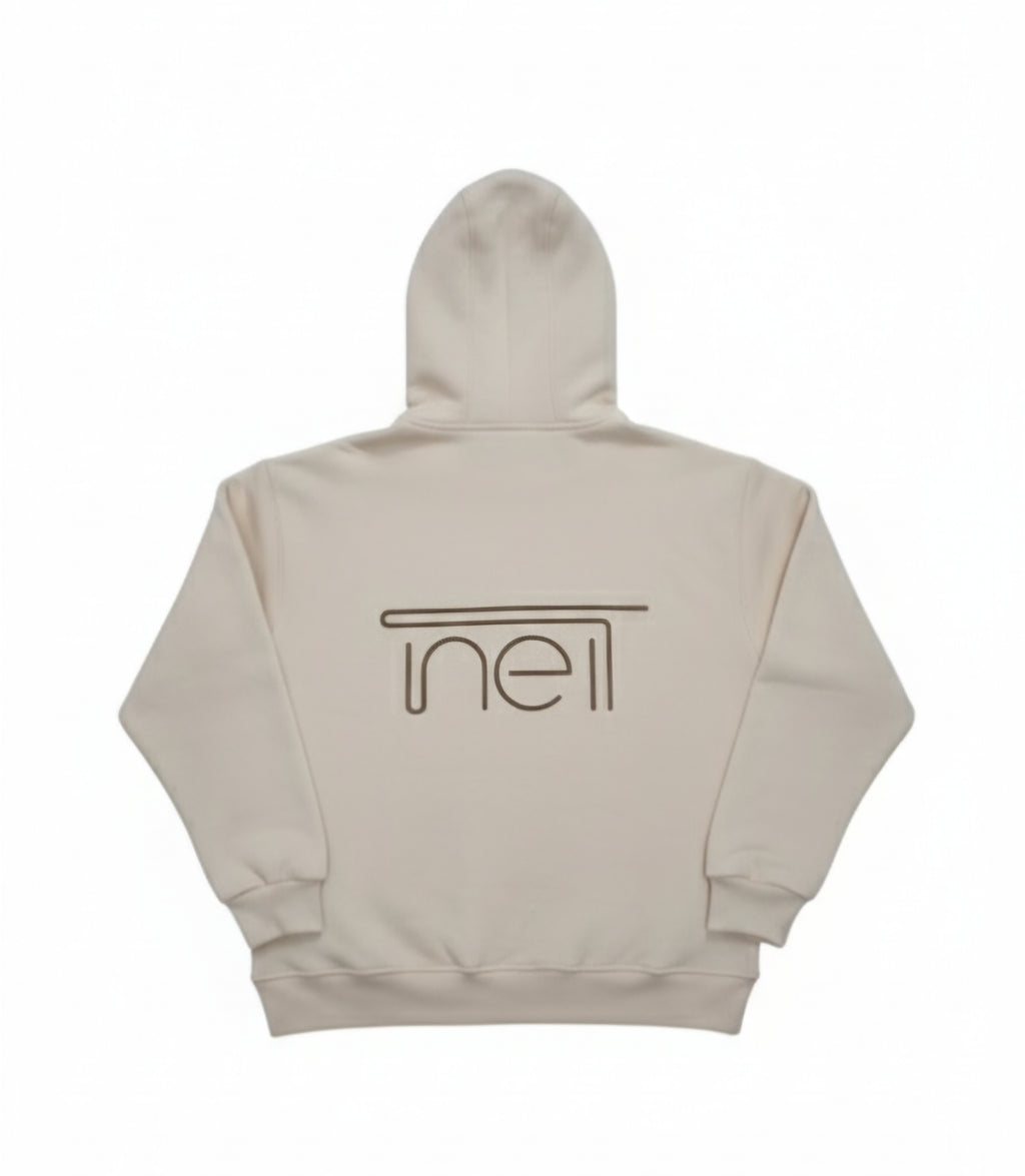 Eye Mask hoodie - Soft Cream
