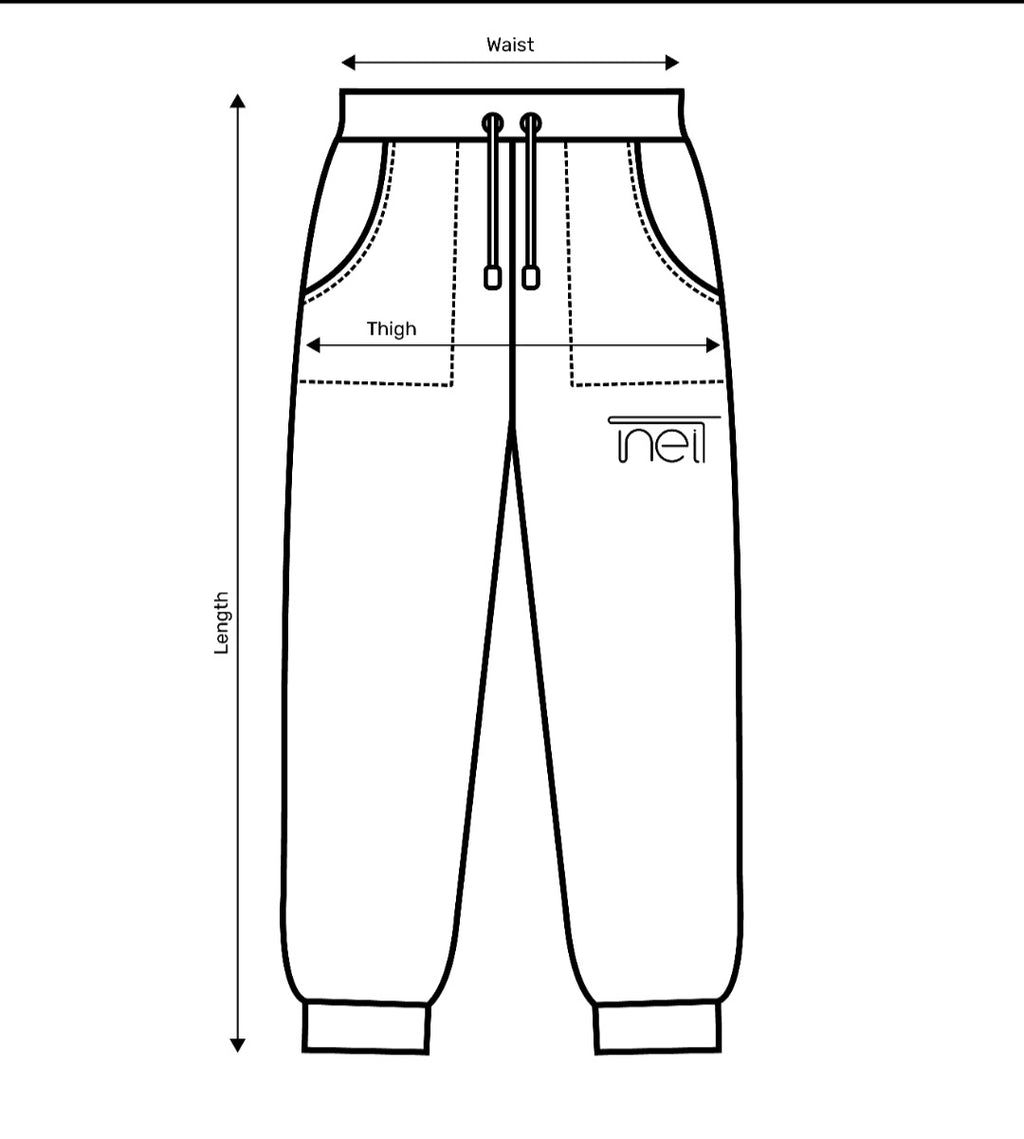 Neit "Apex" Utility Track Pants - Light Grey.